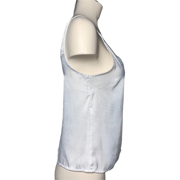 Dynamite Satin V-neck Cami Tank Top - Picture 3 of 14